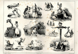 Plate 3 of Les Diables de Lithographies!