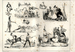 Plate 6 of Les Diables de Lithographies!