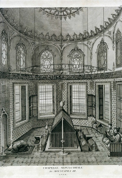 Interior of chapel of Mustafa III
