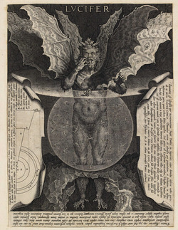 Dante's Lucifer in Hell