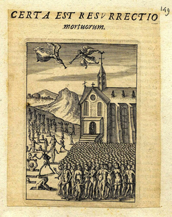 Emblem: 'There will be a resurrection'