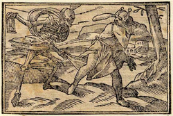 Death and a jester
