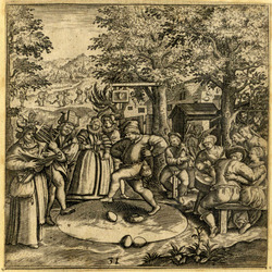 The Egg-Dance, copy in reverse