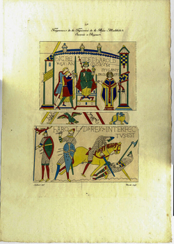 Scenes from the Bayeux Tapestry