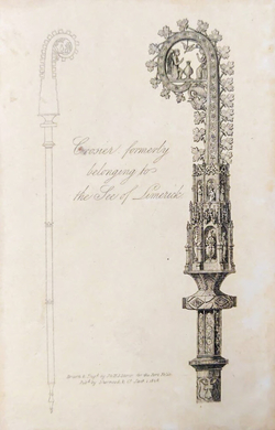 Crosier formerly belonging to the See of Limerick
