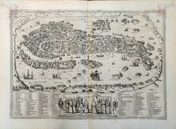 Bird's-eye view of Venice