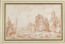 Landscape with a bridge