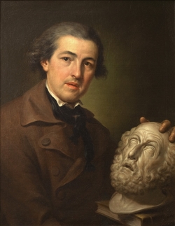 Giuseppe Franchi (1731–1806) with a Bust of Homer