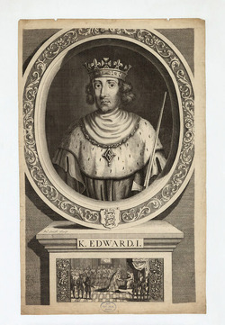 Portrait of Edward I