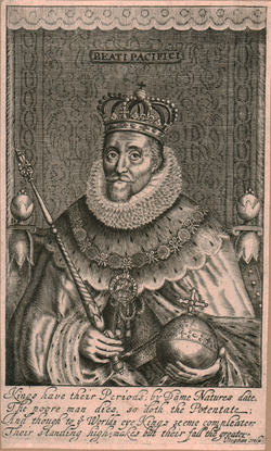 Portrait of James I