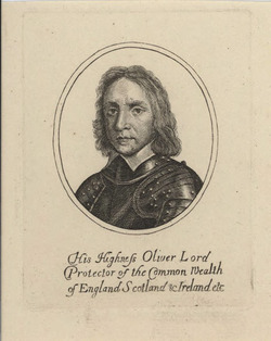 Portrait of Oliver Cromwell