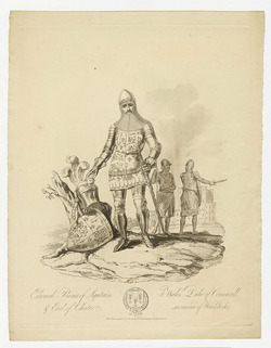 Portrait of Edward, the Black Prince