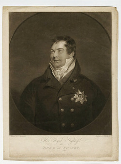 Portrait of Prince Augustus Frederick, Duke of Sussex
