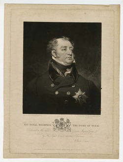 Portrait of Prince Frederick, Duke of York and Albany