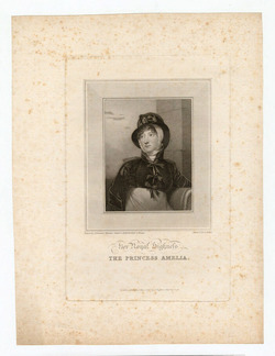 Portrait of Princess Amelia