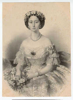 Portrait of Victoria, Crown Princess of Prussia