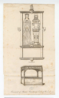 Portrait of Beauchamp, Earl of Warwick