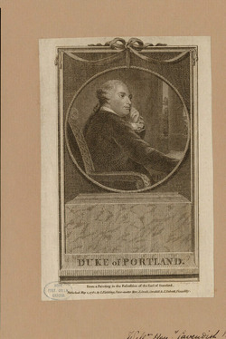 Portrait of Duke of Portland