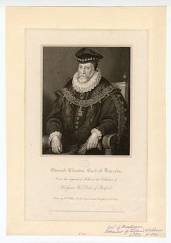 Portrait of Edward Clinton, 1st Earl of Lincoln
