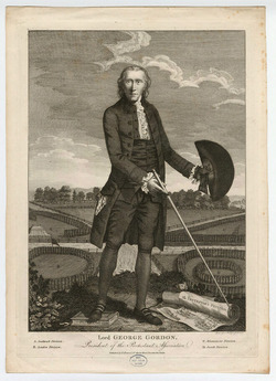 Portrait of Lord G. Gordon