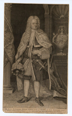 Portrait of Edward Harley, 2nd Earl of Oxford and Earl Mortimer