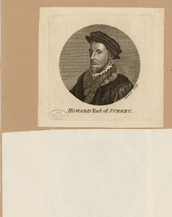 Portrait of Earl Surrey
