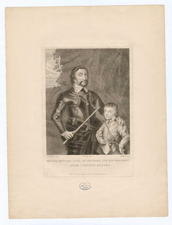 Portrait of Thomas Howard, 14th earl of Arundel, and his grandson