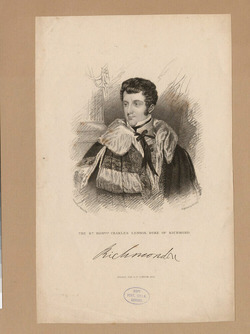 Portrait of Charles Gordon-Lennox, 5th Duke of Richmond
