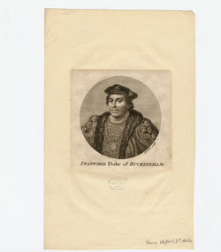 Portrait of Henry Stafford, 2nd Duke of Buckingham