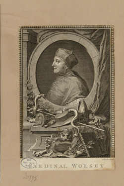 Portrait of Bishop T. Wolsey