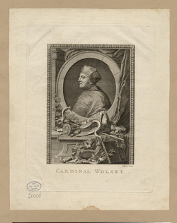 Portrait of T. Wolsey
