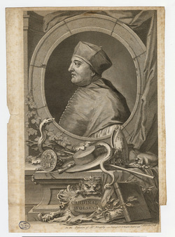 Portrait of Cardinal Thomas Wolsey