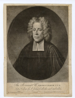 Portrait of Rev. T Baker