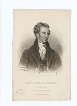 Portrait of Revd John Blackburn