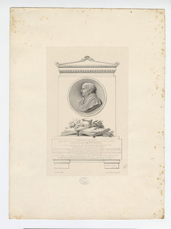 Funeral monument to W. Borrows