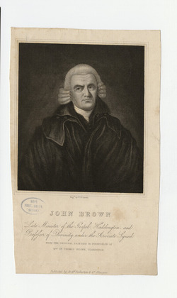 Portrait of J. Brown
