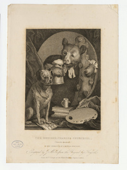 Portrait of Chas Churchill