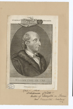 Portrait of W Coxe