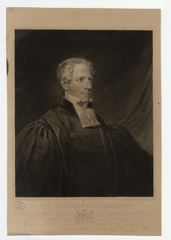Portrait of Revd F. Crossman