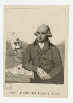 Portrait of Revd Sir H. Croft