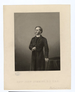 Portrait of Dr J Cumming