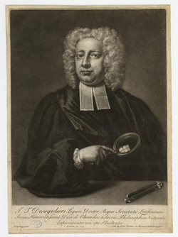 Portrait of J. T. Desaguliers