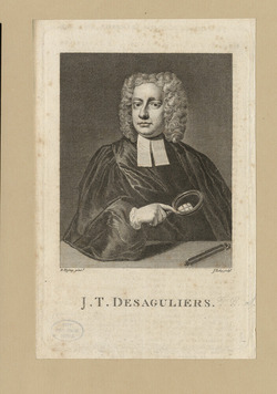 Portrait of J. T. Desaguliers