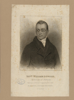 Portrait of W. Dowson
