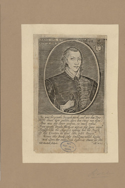 Portrait of J. Donne