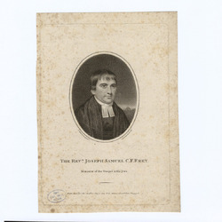 Portrait of the Revd Joseph Samuel Christian Frederick Frey