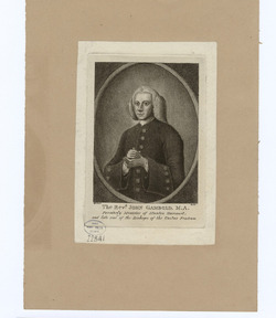 Portrait of J. Gambold