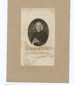 Portrait of J. Gambold