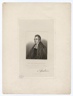Portrait of Revd John Graham