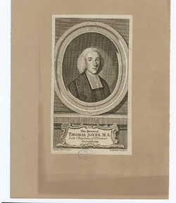 Portrait of Revd Thomas Jones